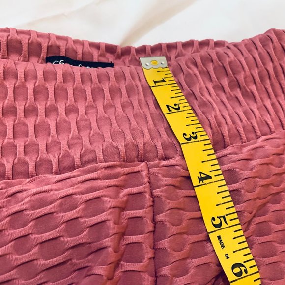 Chocolate USA Textured Weave Shorts Size S - Picture 3 of 8
